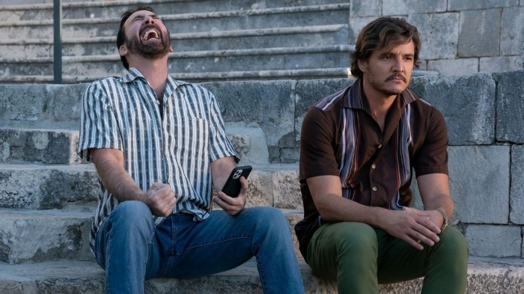 Nicolas Cage y Pedro Pascal
