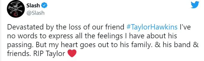 Taylor Hawkins muerte