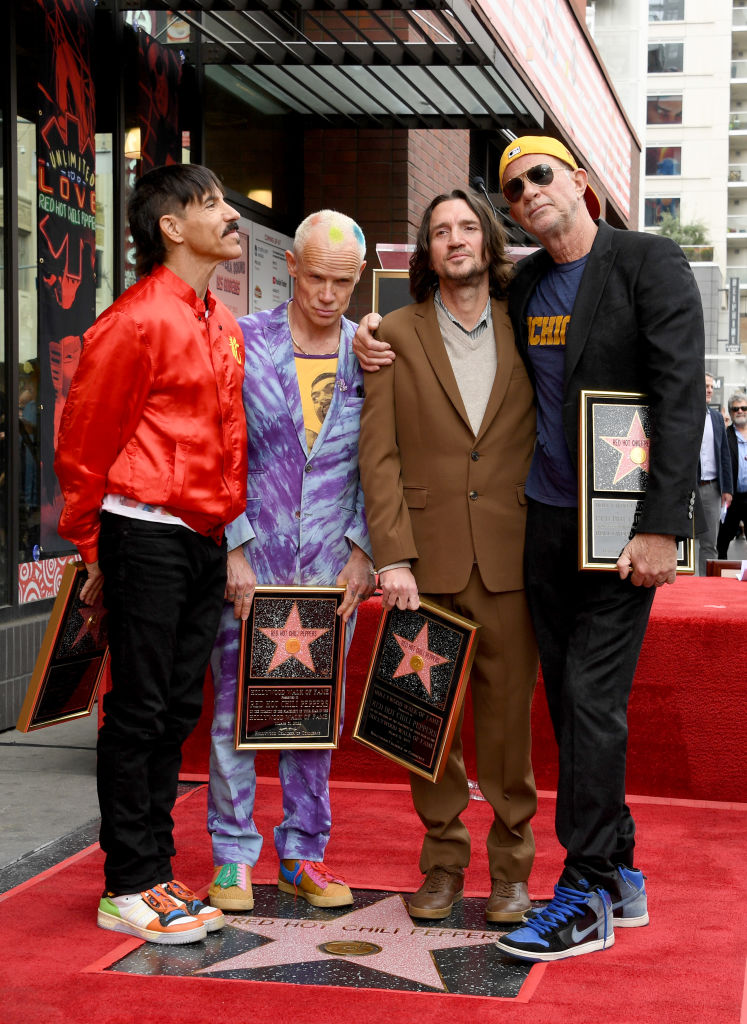 Red Hot Chili Peppers estrella