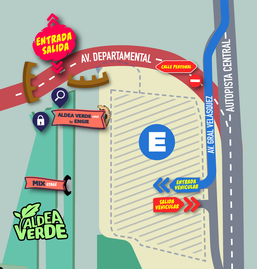 Lollapalooza Chile 2022 Estacionamientos