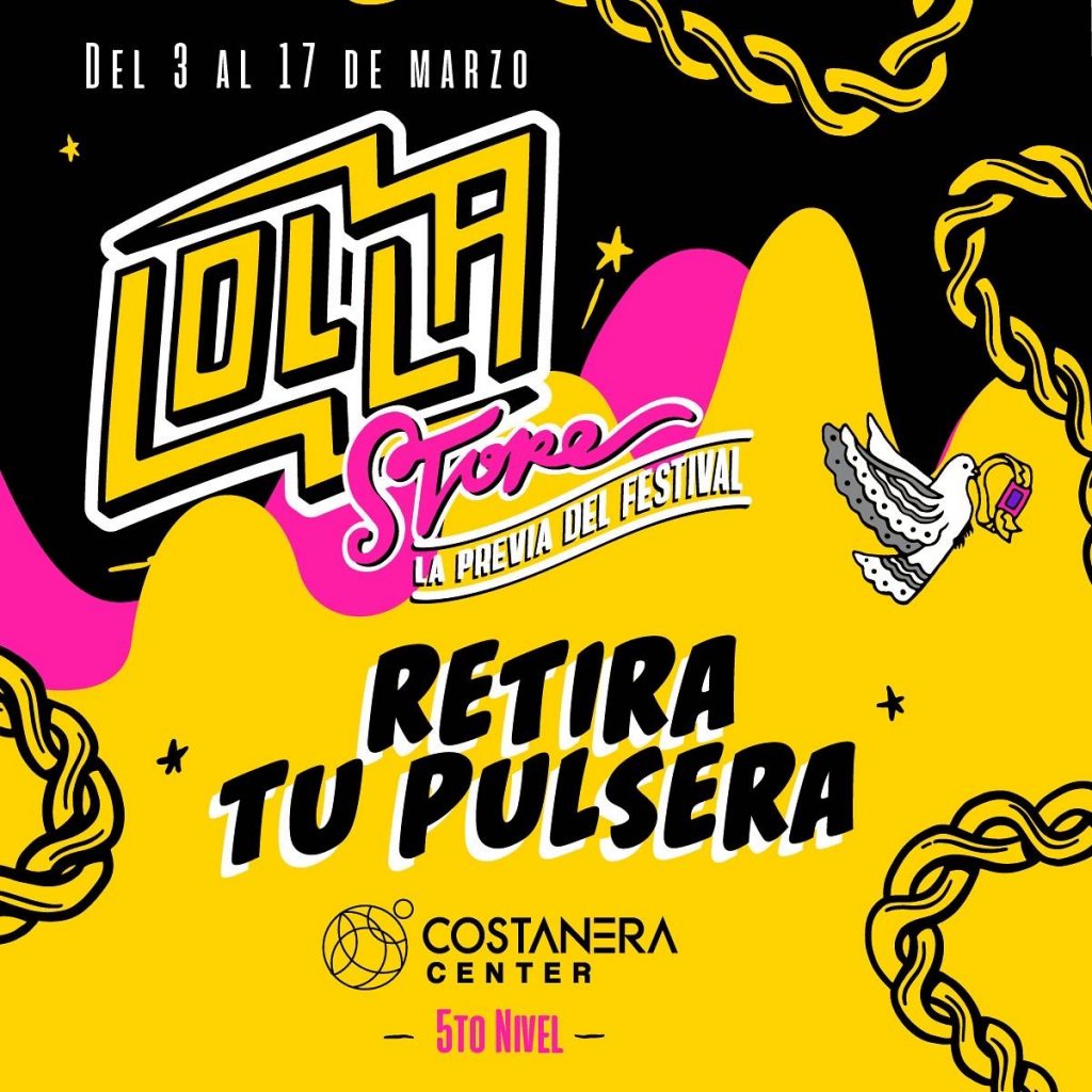 Lollapalooza Chile 2022 Pulsera