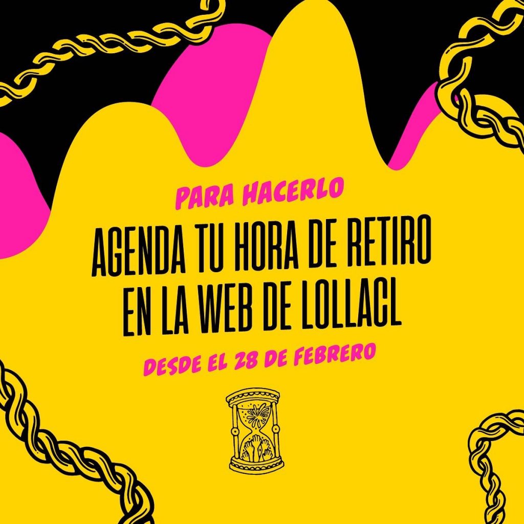 Lollapalooza Chile 2022 Pulsera