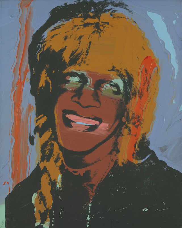 Marsha P. Johnson Andy Warhol