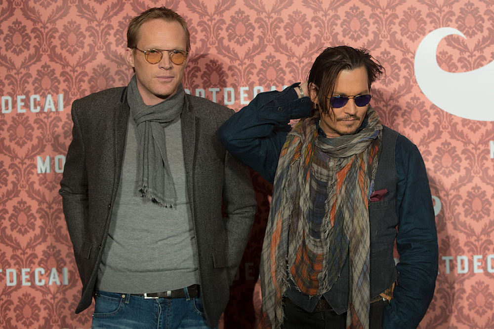 Paul Bettany y Johnny Depp