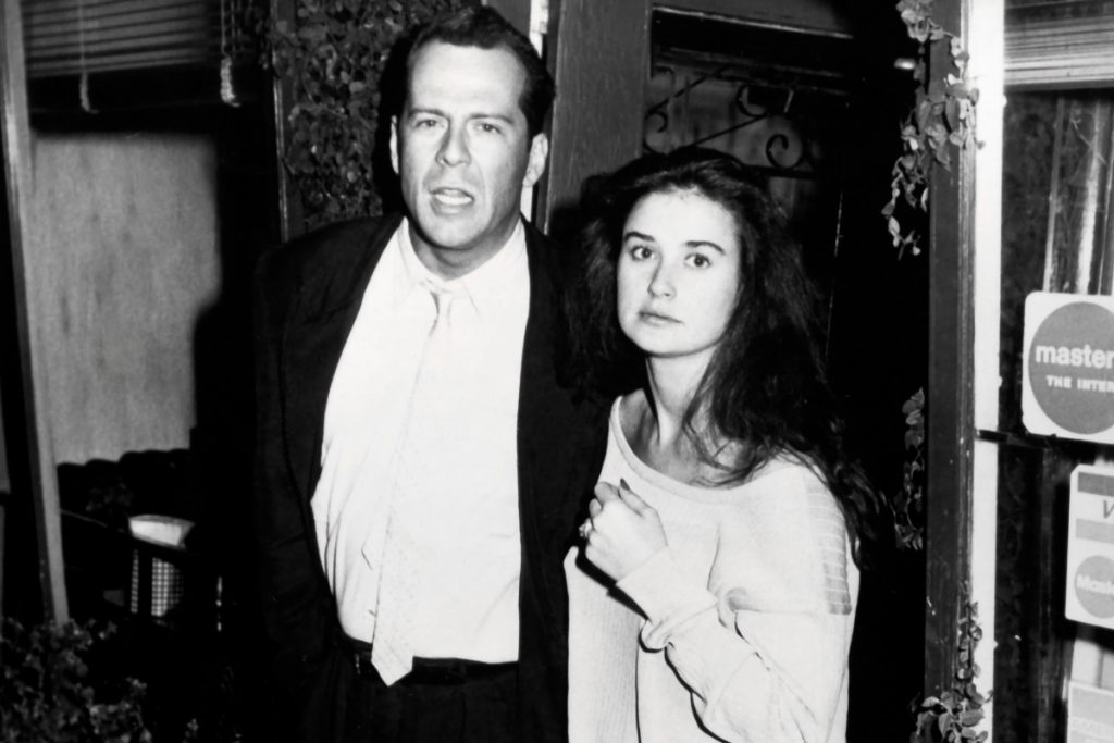 Bruce Willis y Demi Moore