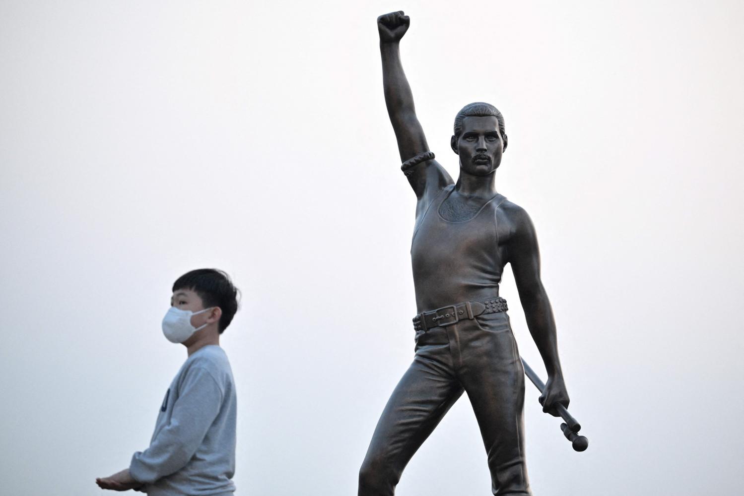 Estatua Freddie Mercury