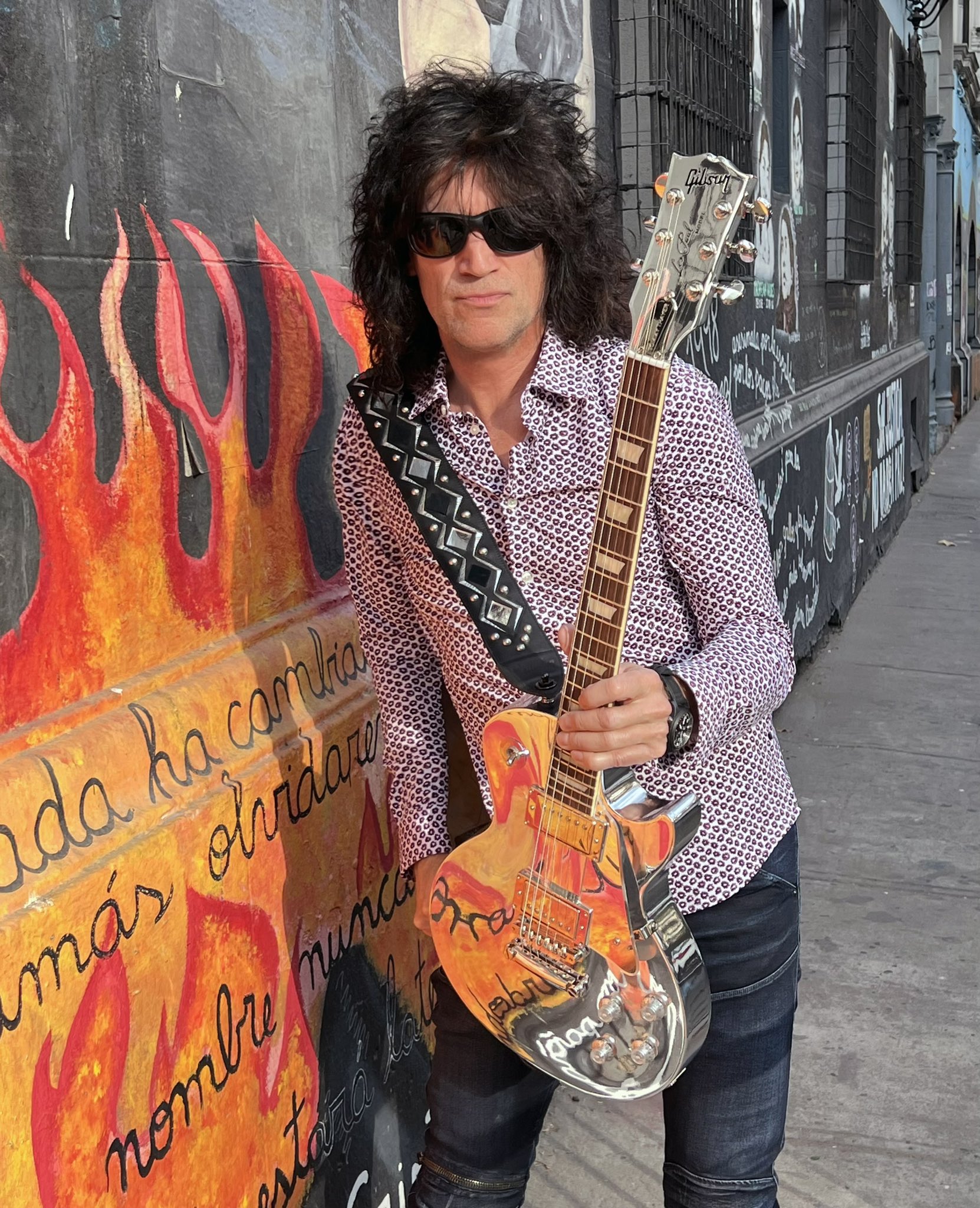 Guitarrista de Kiss en Chile