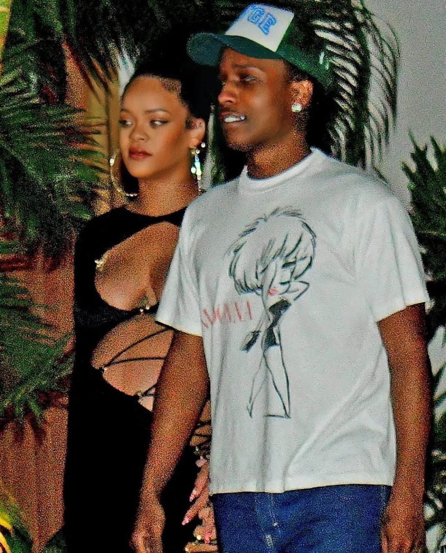 Rihanna y Rocky en Barbados