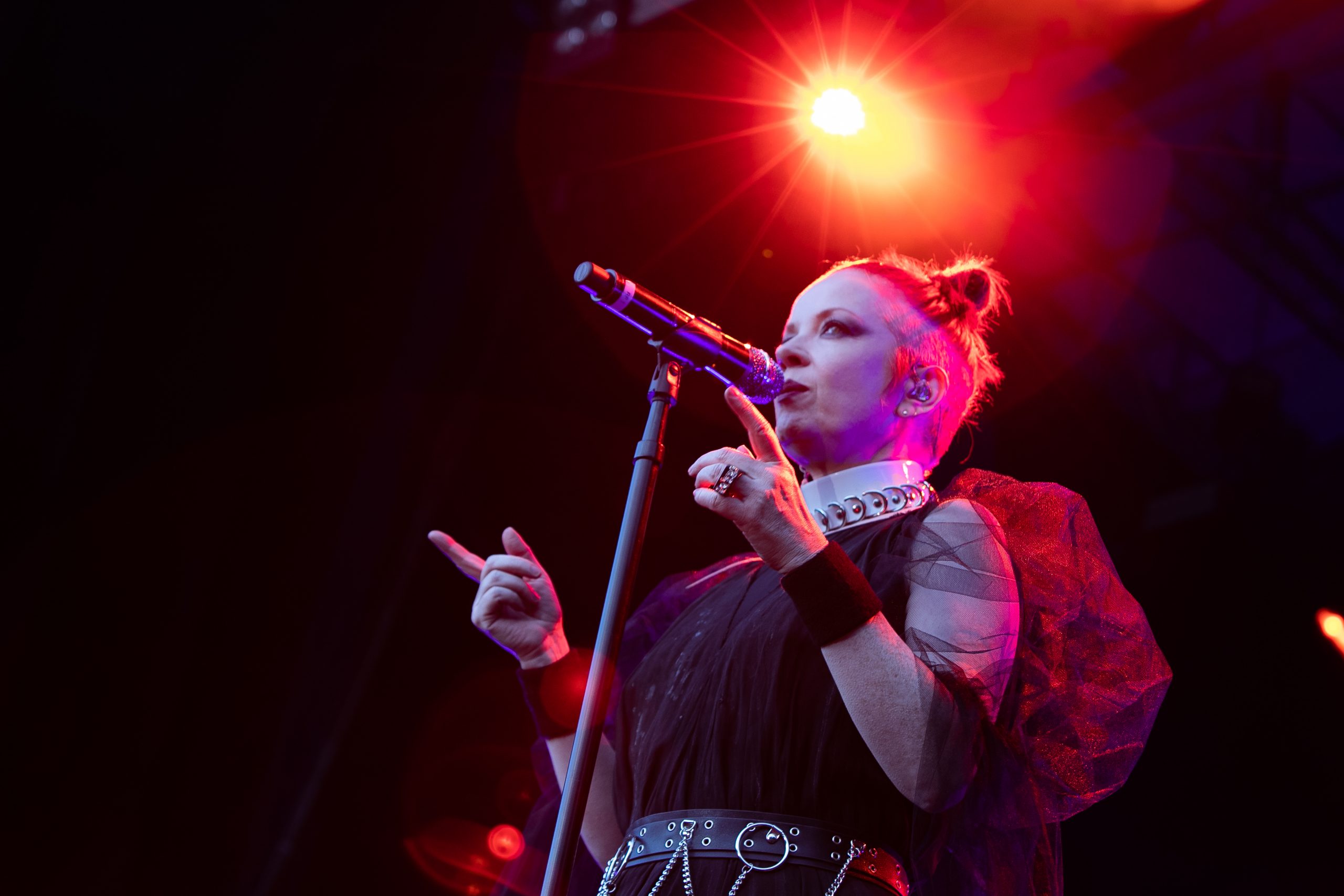 Garbage Perform At Iveagh Gardens, Dublin