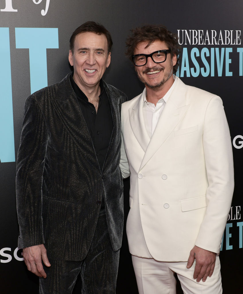 Nicolas Cage y Pedro Pascal