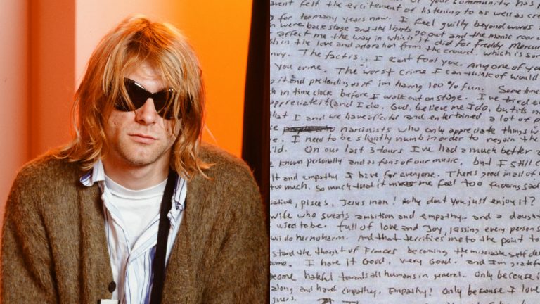 Carta Kurt Cobain