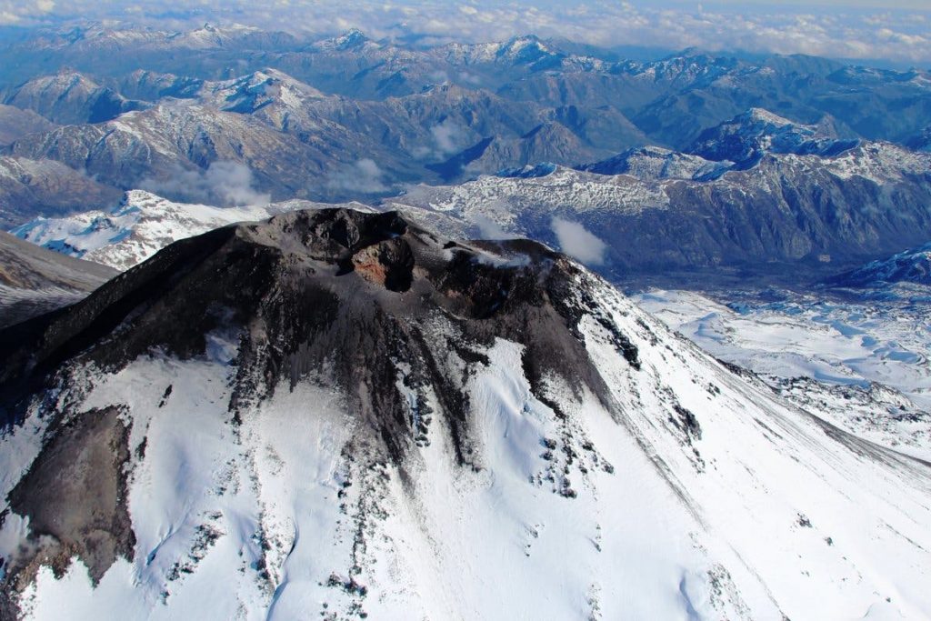 Erupcion Volcan Nevados De Chillan