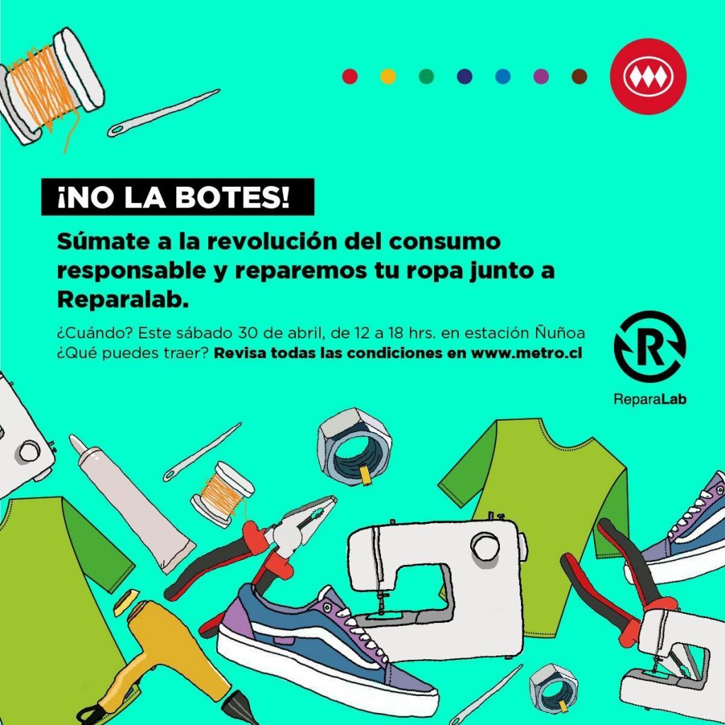 Alarga la vida de tus prendas: Metro tendrá reparación gratuita de ropa ...