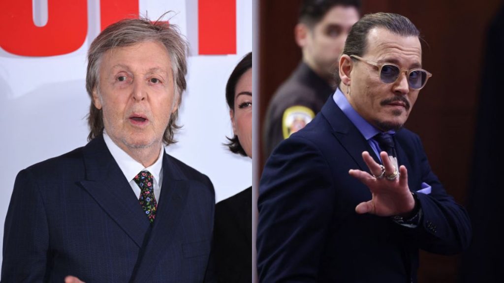 Paul McCartney Johnny Depp