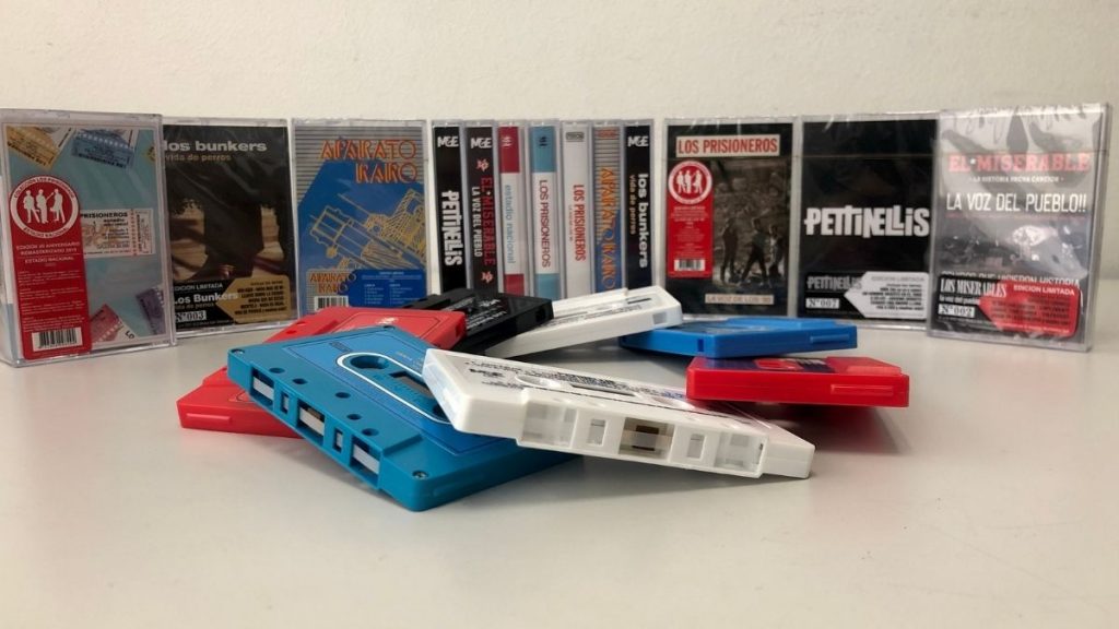 discos chilenos casetes