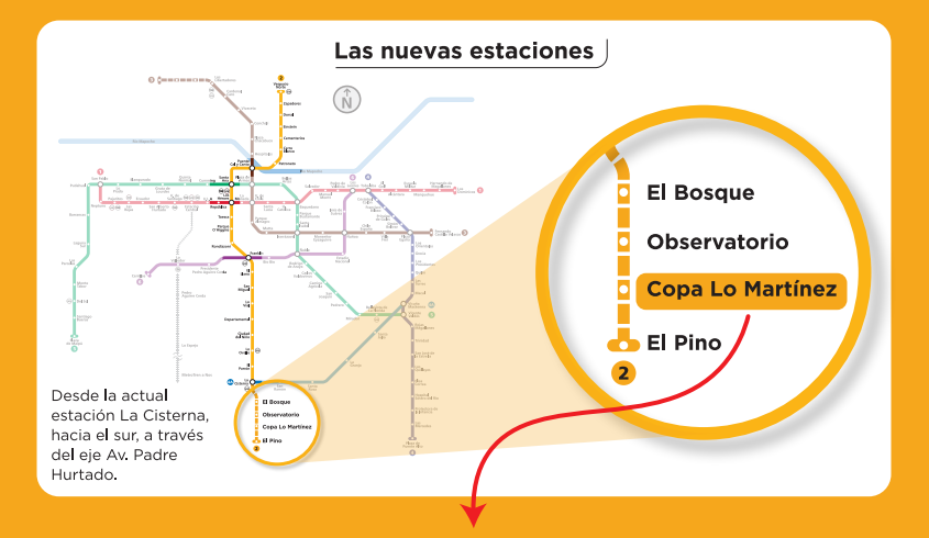 Extensión Línea 2 del Metro