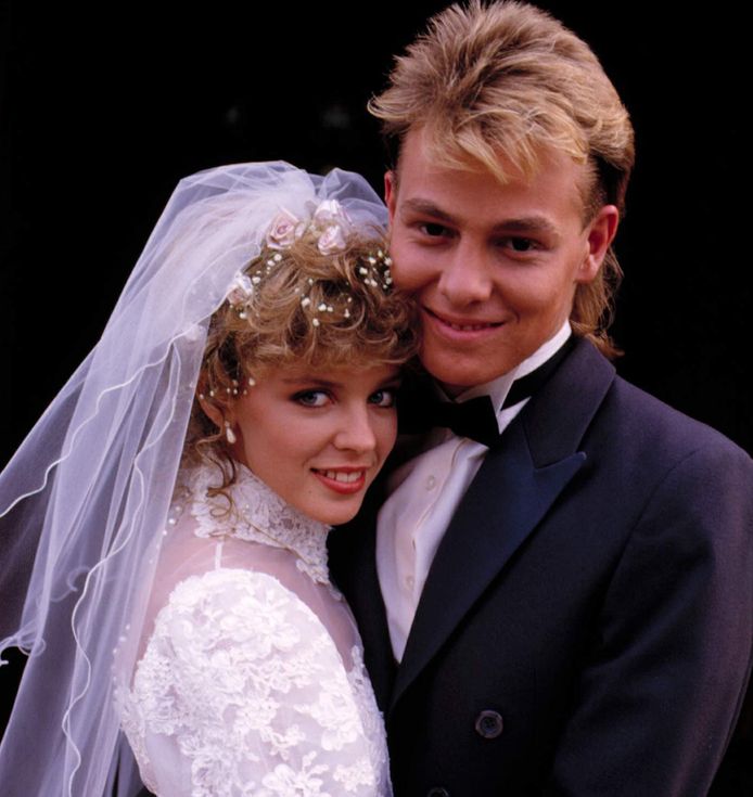 Kylie Minogue y Jason Donovan