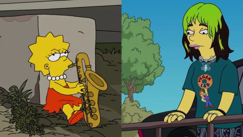 Los Simpson Billie Eilish