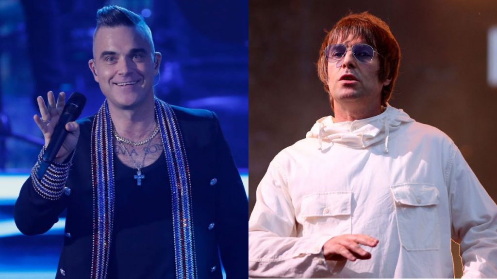 Robbie Williams Liam Gallagher