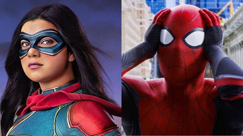 Iman Vellani Tom Holland