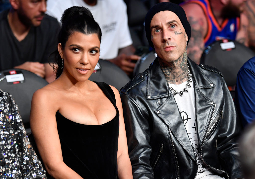 Kourtney Kardashian y Travis Barker