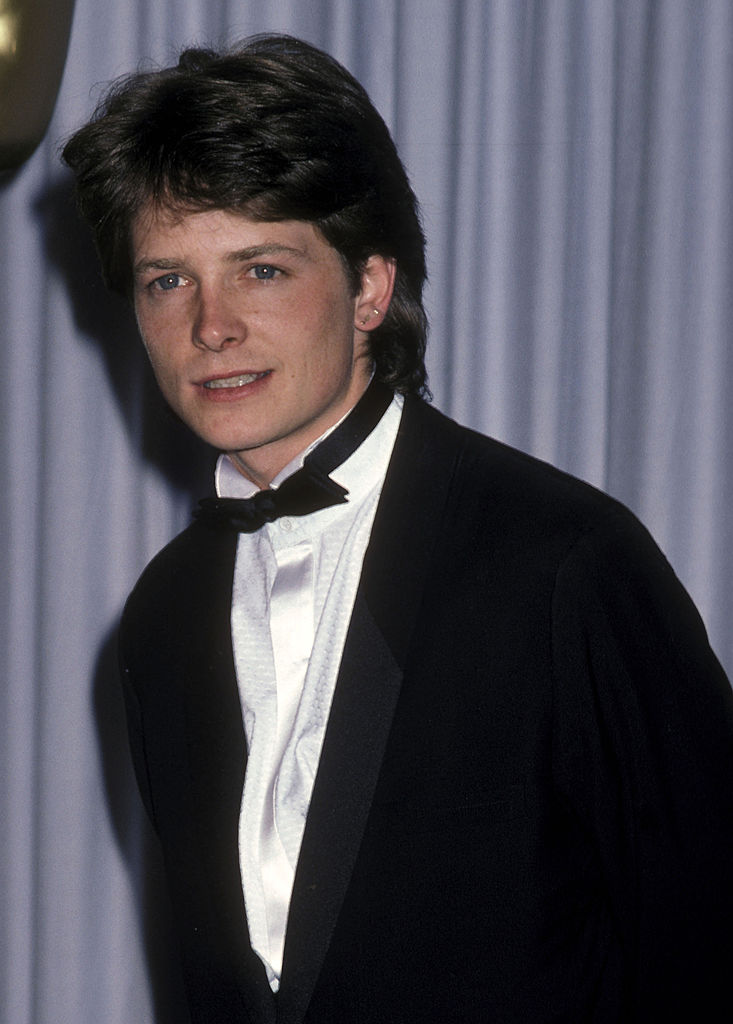 Michael J Fox en los Oscar de 1986