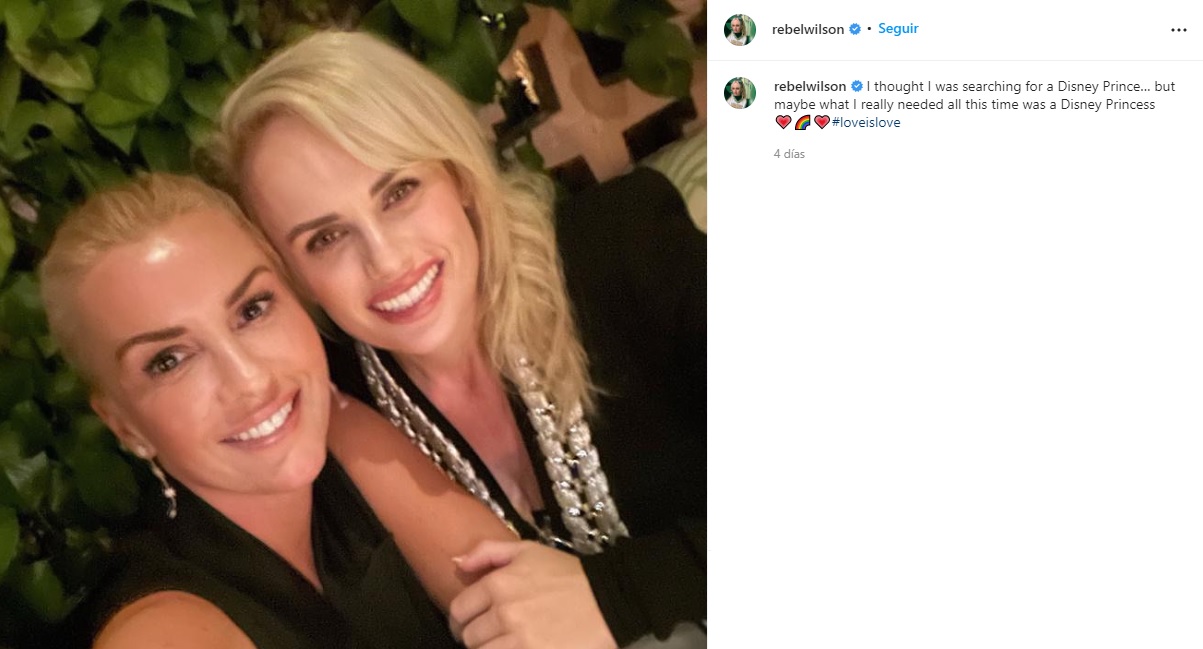 Rebel Wilson y su novia