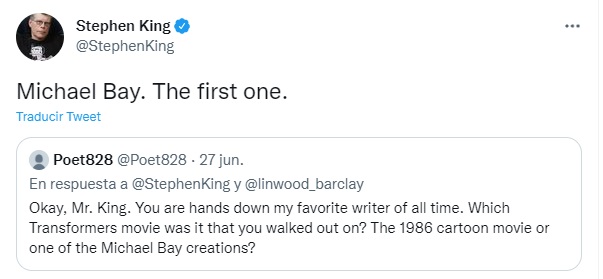 Stephen King en Twitter