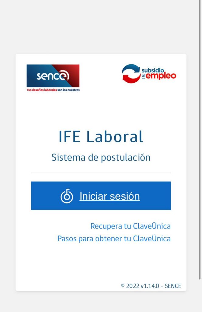 ife laboral requisitos