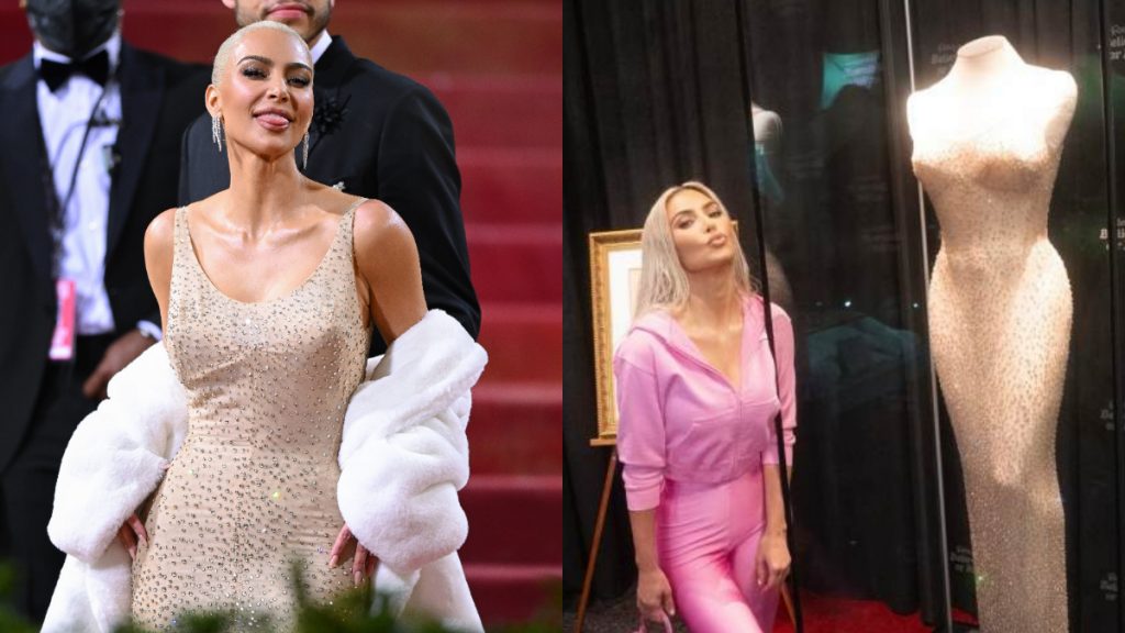Kim Kardashian Vestido Marilyn Monroe