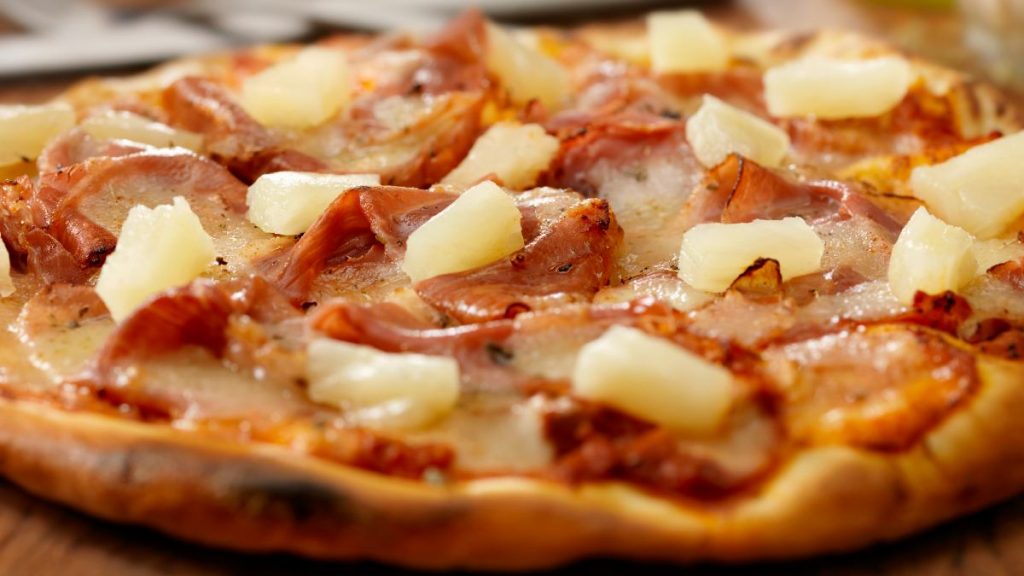 pizza con piña o sin piña
