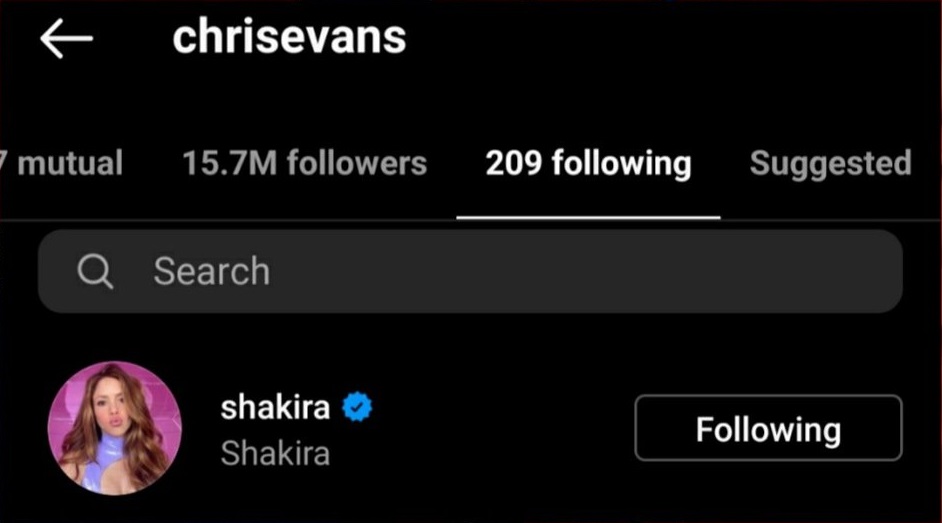 Shakira Henry Cavill