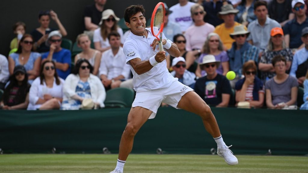 Garin busca las semifinales de Wimbledon