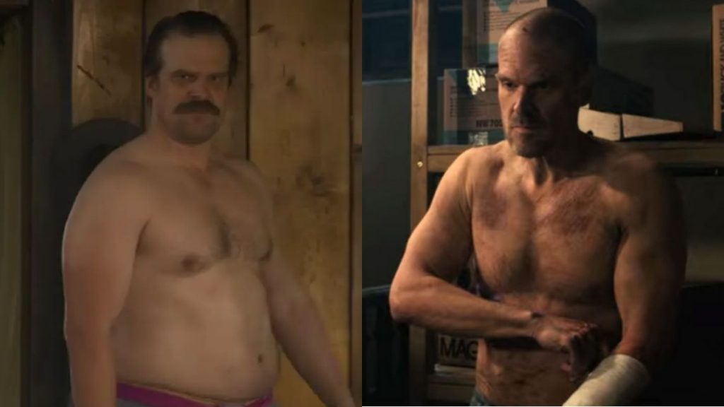 David Harbour pérdida de peso