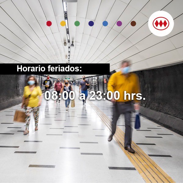 Horarios del Metro