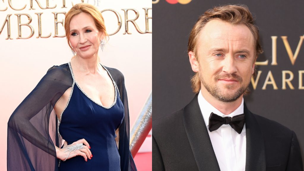 jk rowling tom felton