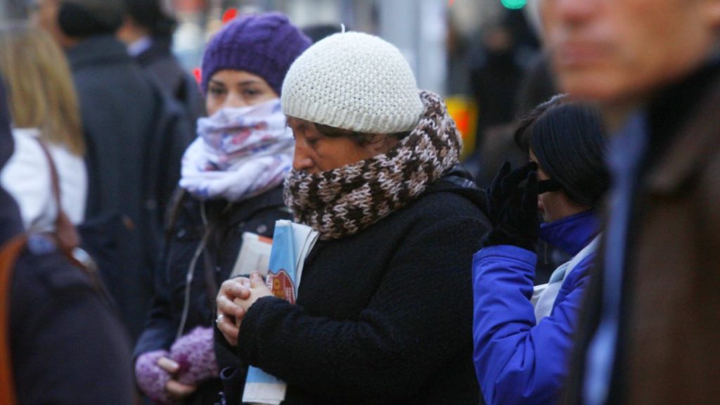 ola polar en santiago