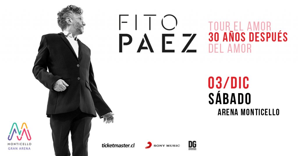nueva fecha concierto Fito Paez