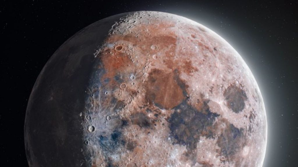 nueva imagen de la luna