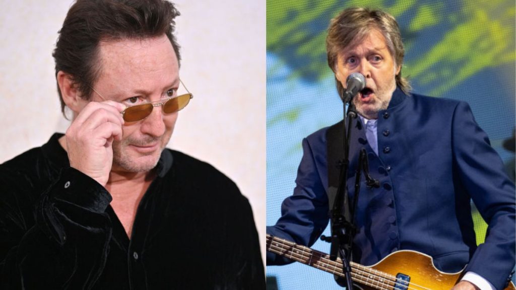 Julian Lennon Paul McCartney