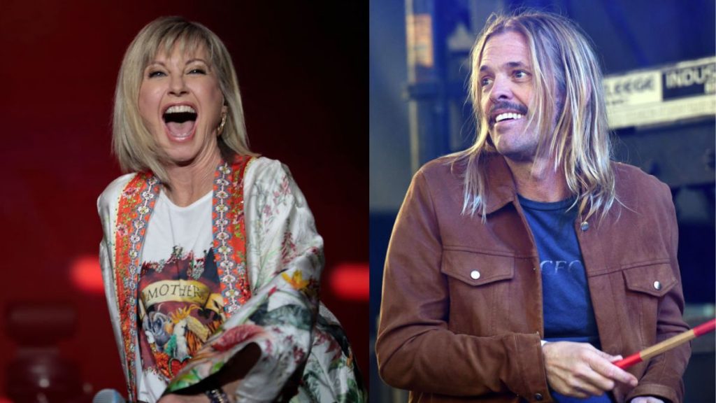 Olivia Newton-John Taylor Hawkins