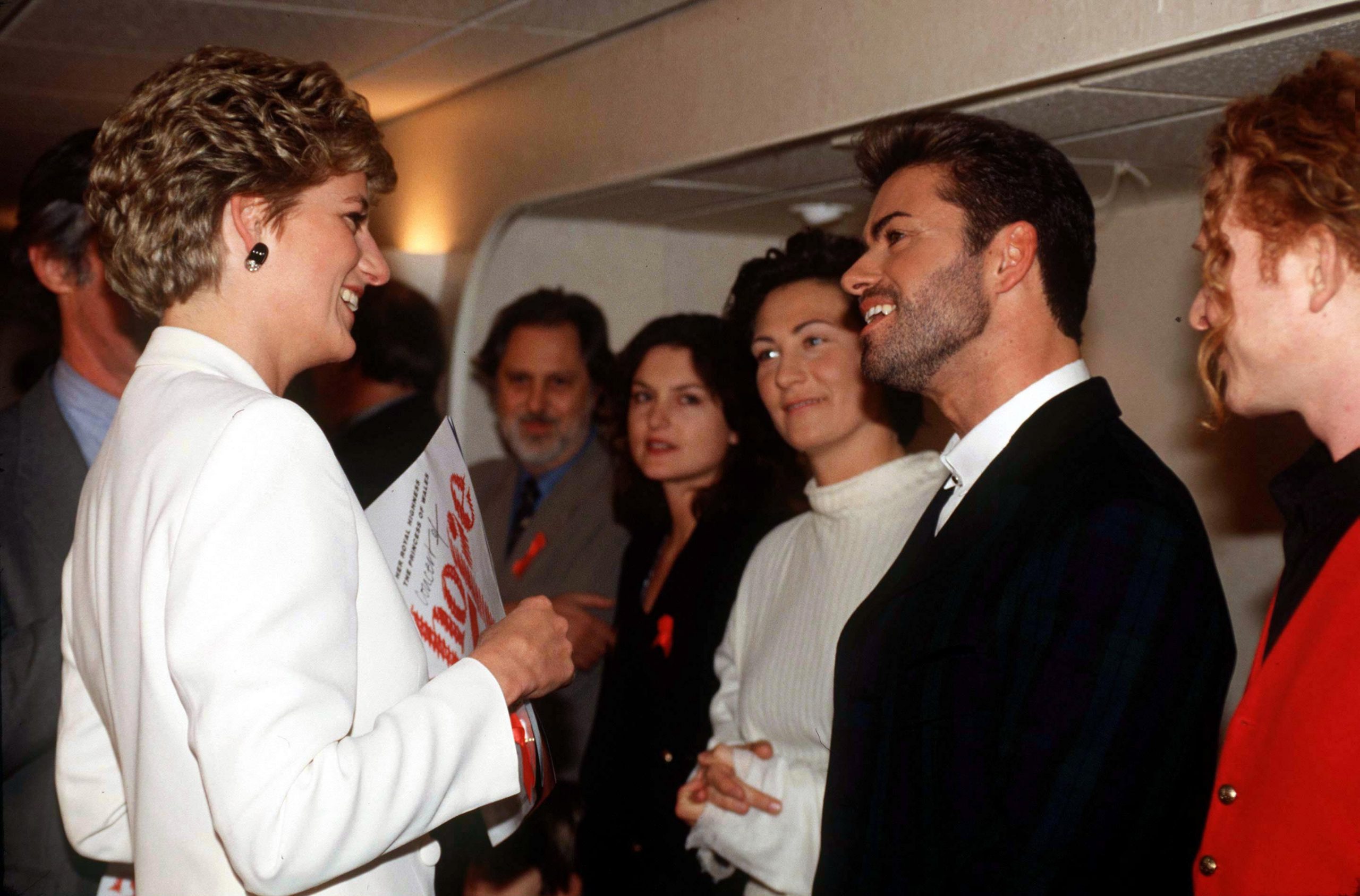 Diana y George Michael
