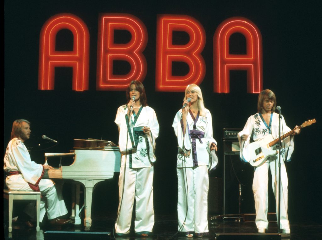 Abba Performing on "Midnight Special" TV Show