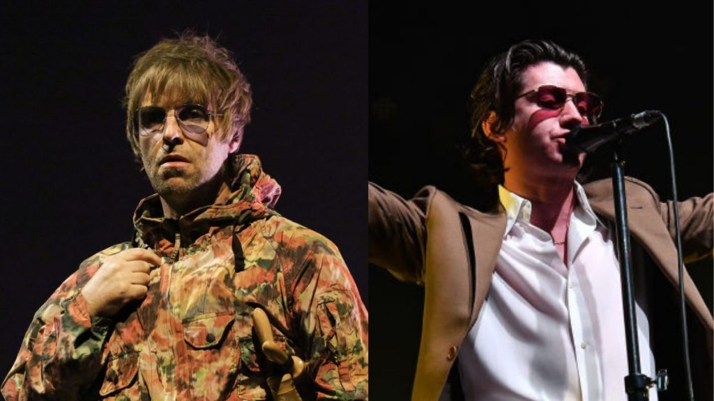 Liam Gallagher Alex Turner