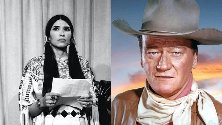 Sacheen Littlefeather john wayne