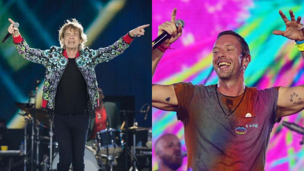 mick jagger coldplay