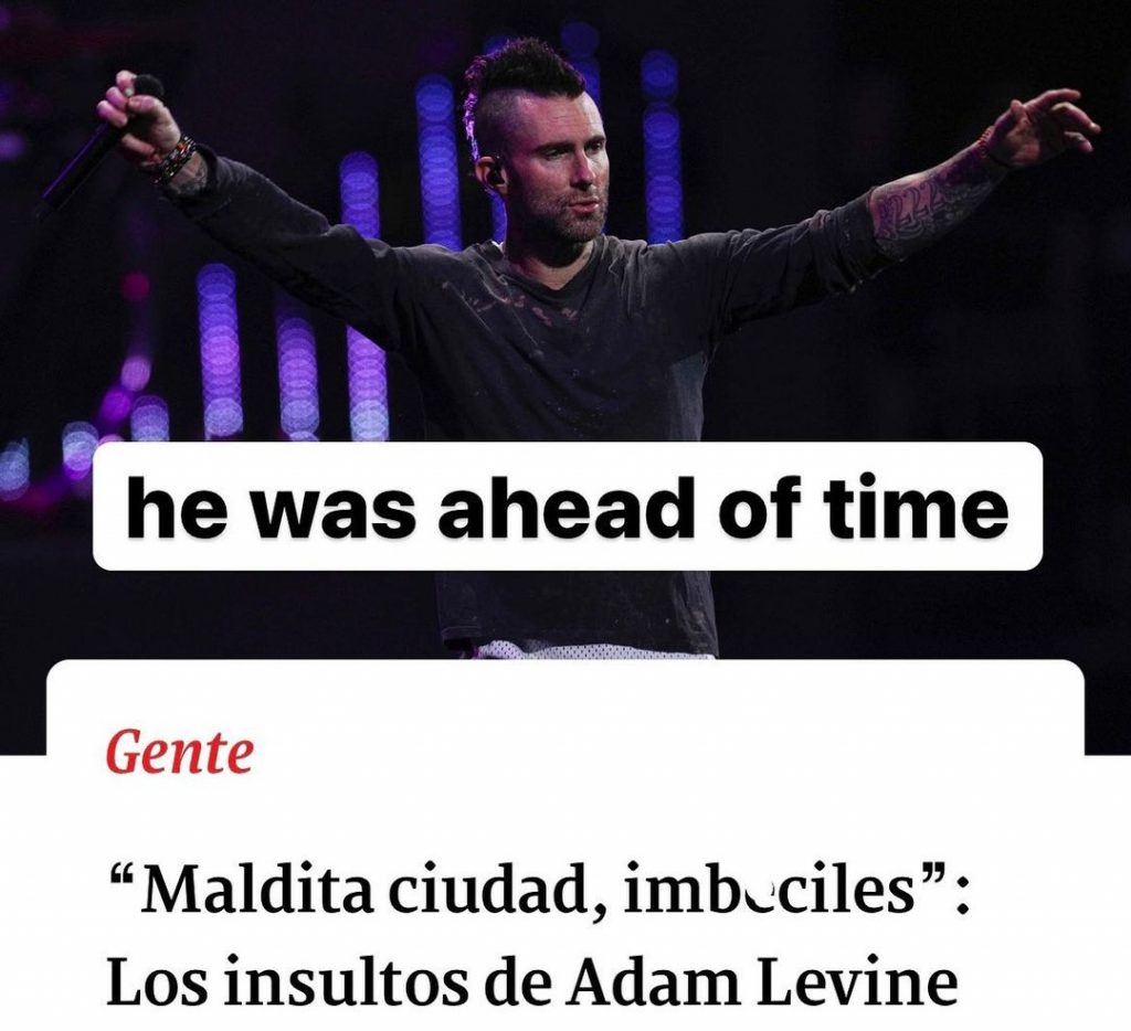 adam levine disculpas plebiscito