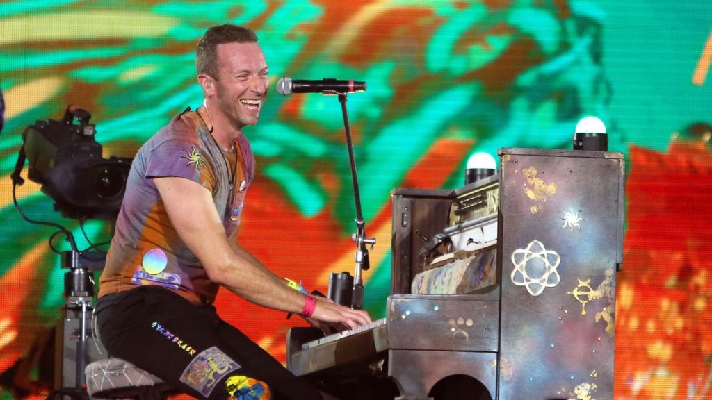 Coldplay transmisión