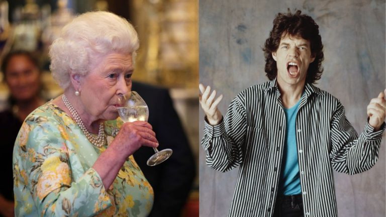 Reina Isabel Mick Jagger