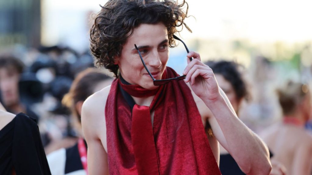 Timothée Chalamet Venecia